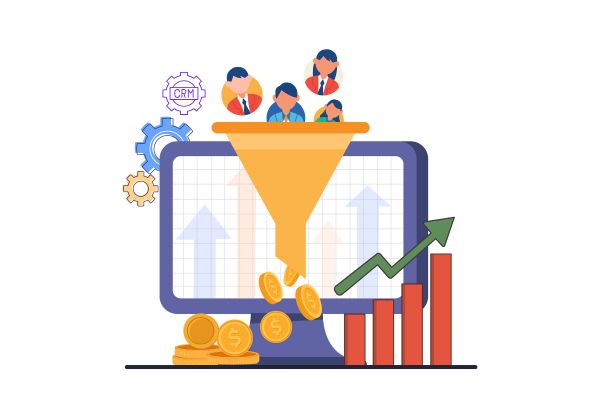 crm برای قیف فروش